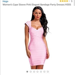 Hego Pink Bandage Dress